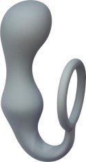 Plug-Double Pleasure Anal Plug Grey