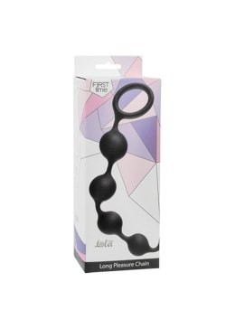 Plug/kulki-Anal Beads Long Pleasure Chain Black