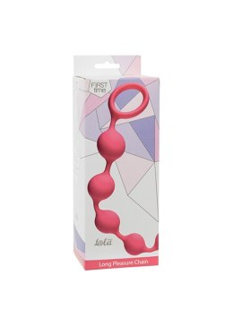 Plug/kulki-Anal Beads Long Pleasure Chain Pink