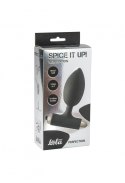 Vibrating Anal Plug Spice it up New Edition Perfection Black