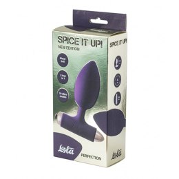 Vibrating Anal Plug Spice it up New Edition Perfection Ultraviolet