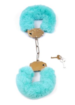 Kajdanki Fetish B - Series- Furry Cuffs Blue