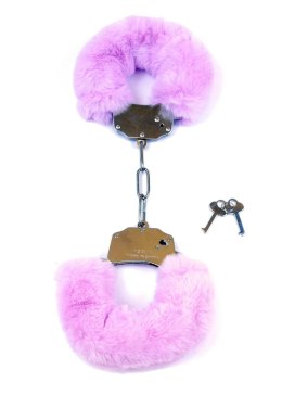 Kajdanki Fetish B - Series- Furry Cuffs Purple