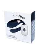 Stymulator-V-Vibe Black USB 7 Function / Remote Control