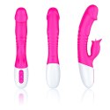 Wibrator-Silicon, Vibrator 7 Function and Heating Mode, Pink