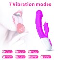 Wibrator-Silicon, Vibrator 7 Function and Heating Mode, Purple