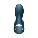 Wibrator-Silicone Ring Blue USB 7 Function