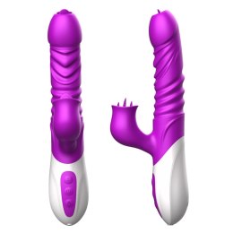 Wibrator-Silicone Vibrator USB 10 Function and Thrusting Function / Heating