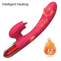 Wibrator-Silicone Vibrator USB, 10 vibration modes, Heating