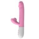 Wibrator-Silicone Vibrator USB 7 Function, Pink