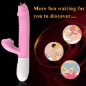 Wibrator-Silicone Vibrator USB 7 Function, Pink