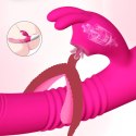 Wibrator- Silicone Vibrator USB 7 Powerful Licking and Thrusting Modes