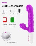 Wibrator- SiliconeTongue Vibrator, USB 10 Function