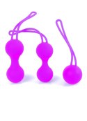 Kulki-Silicone Kegal Balls Set - Purple