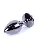 Plug-Jewellery Dark Silver PLUG- Black