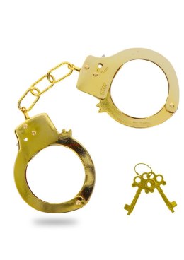 Metal Handcuffs Gold