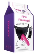 Powergirl Vibr. Strap-On Pink