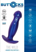 The Wild Magn Pulse Vibr Plug Blue