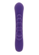 Triple Pleasure Vibrator Purple