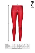 Bielizna - BRLIDIA001 legginsy czerwone rozmiar XXL