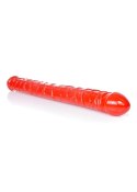 Dildo-Flexible Double Dong - Red