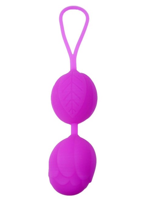 Kulki-Silicone Kegel Balls Purple