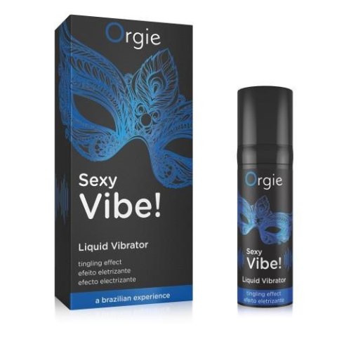 Żel-SEXY VIBE! - LIQUID VIBRATOR - 15 ML