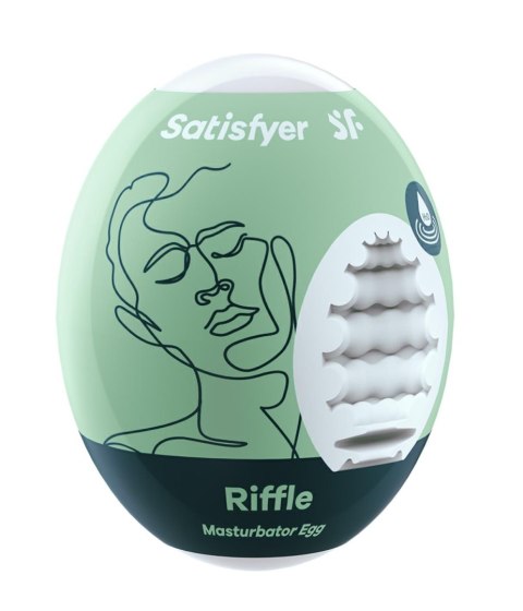 Masturbator Egg Single (Riffle)