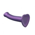 MONO DENSITY DILDO METALLIC PURPLE - M - SHINE