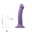 MONO DENSITY DILDO METALLIC PURPLE - M - SHINE