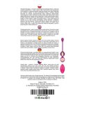 Vibrating Kegel Balls 32mm 80g Pink 10 function USB Remote Control - B - Series