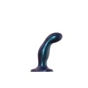 DILDO PLUG SNAKY BLEU METALLIC - M