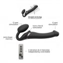 VIBRATING STRAP-ON - M - BLACK