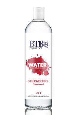 BTB WATER BASED FLAVORED STRAWBERRY LUBRICANT 250ML