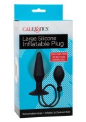 Large Silicone Inflatable Plug Black