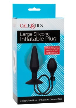 Large Silicone Inflatable Plug Black