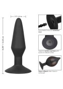 Large Silicone Inflatable Plug Black