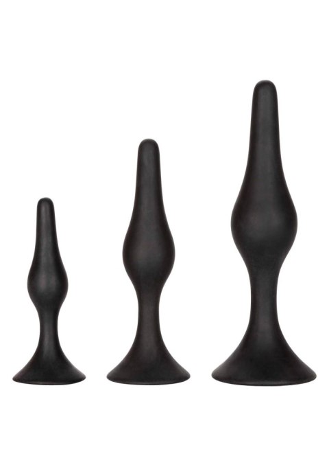 Silicone Anal Starter Kit Black