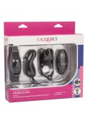 Silicone Remote Foreplay Set Black