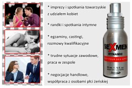 Feromony-Sexmen Dynamic 50 ml for men