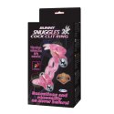 BAILE - BUNNY SNUGGLES COCK CLIT RING, 10 vibration functions