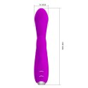 PRETTY LOVE - GLORIA Purple, 12 vibration functions 3 pulse wave settings Memory function