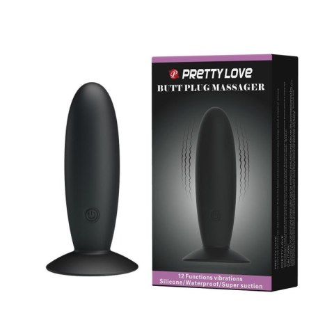 PRETTY LOVE - BUTT PLUG MASSAGER 12 function