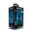 MR PLAY - SILICONE VIBRATING ANAL PLUG