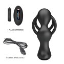 PRETTY LOVE - VIBRATION PENIS SLEEVE VI, vibrating anal stimulation