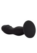 Silicone Anal Stud Black