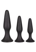 Silicone Anal Trainer Kit Black