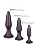 Silicone Anal Trainer Kit Black