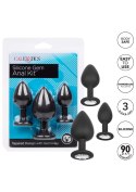 Silicone Gem Anal Kit Black