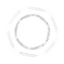 Nust Bolts Cock Ring-Clear